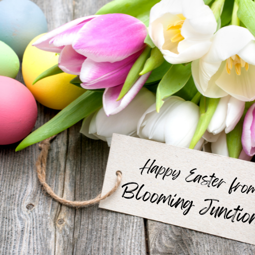 Happy Easter from Blooming Junction! 🐣🌷🐰