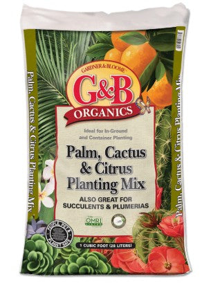 Palm Citrus Cactus mix 8qt
