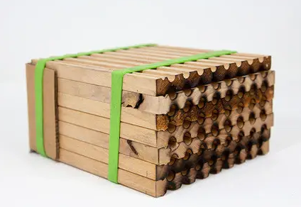 Reusable Wood Nesting Tray 48-Hole