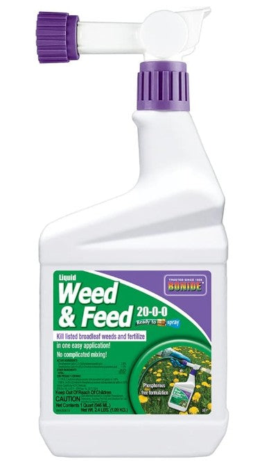 Bonide Liquid Weed-n-feed - Quart