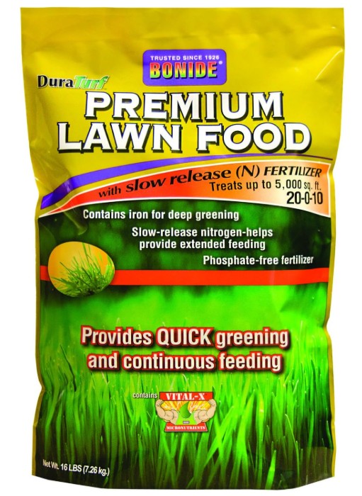 Bonide Premium Lawn Food 20-0-10 - 16lb