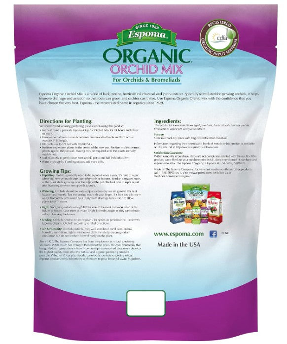 Espoma Organic Orchid Mix - 4QT