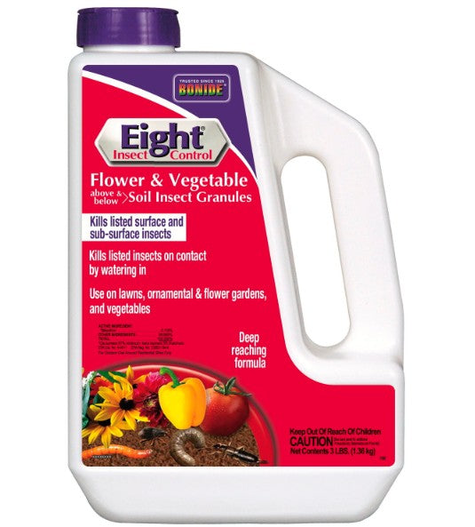 Bonide Eight Insect Granules - 3lb