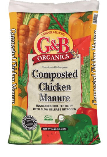 Kellogg Garden G&B Chicken Manure Composted - 1.5CF