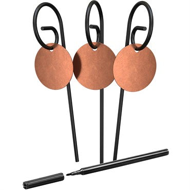 Panacea Modern Farmhouse Copper Plant ID Tags