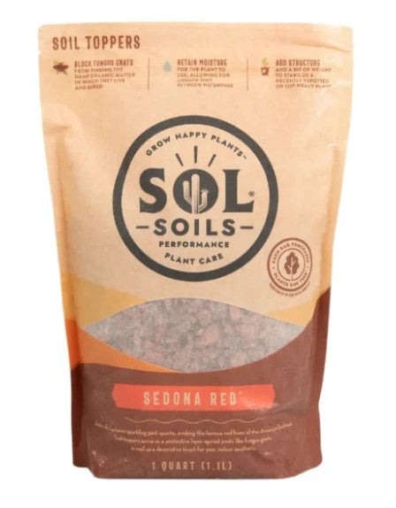 Sol Soils Topper Sedona Red - 1QT