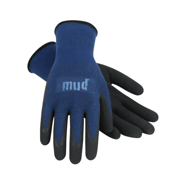 Mud Bamboo Glove - Blue Large