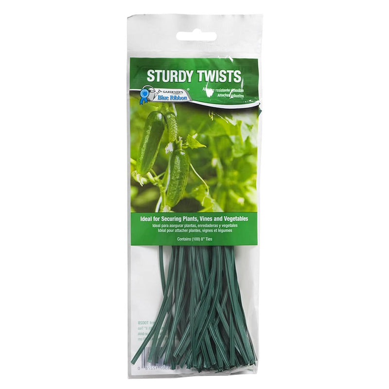 Gardener's Blue Ribbon Twist Ties 8" - 100 Ties