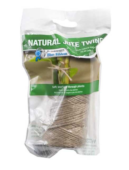 Gardener's Blue Ribbon Natural Jute Twine - 200'