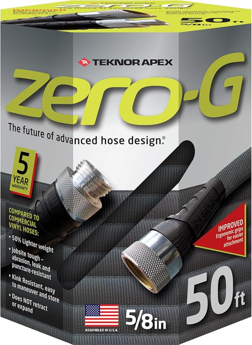 Teknor Zero-G Lightweight Ultra Flexible Garden Hose 50'