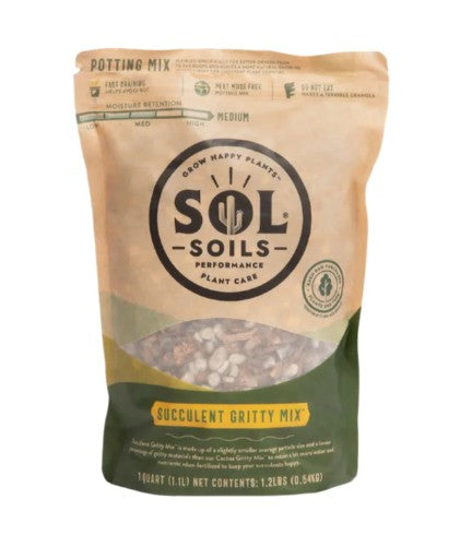 Sol Soils Succulent Gritty Soil Mix - 1QT