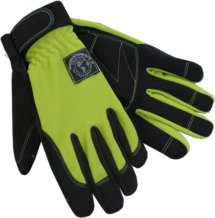 Womanswork Digger Gloves - Green Medium