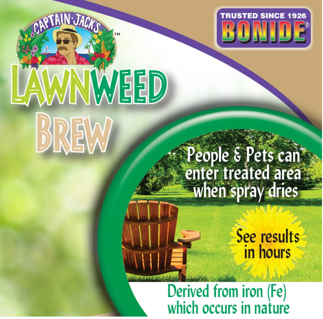 Captain Jack's Lawn Weed Brew Concentrate - Pint