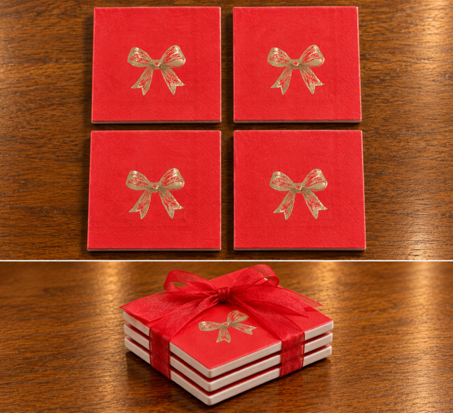 Workshop Decoupage Ceramic Tile Coasters - Nov 14th & Dec 5th