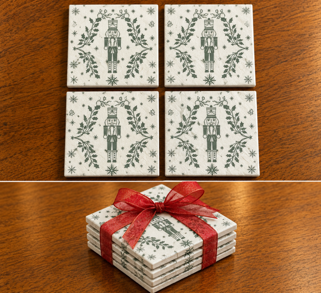 Workshop Decoupage Ceramic Tile Coasters - Nov 14th & Dec 5th