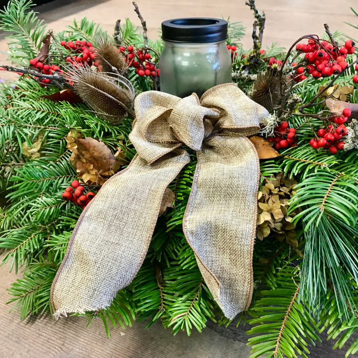 Workshop Holiday Centerpiece