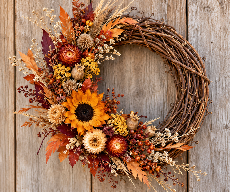 Friday Workshop: Fall Wreath Oct 2nd