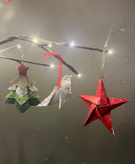Workshop Christmas Origami Ornaments