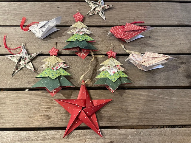 Workshop Christmas Origami Ornaments