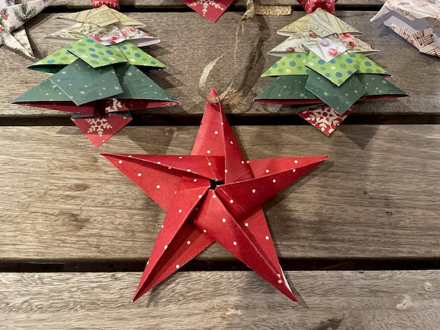 Workshop Christmas Origami Ornaments