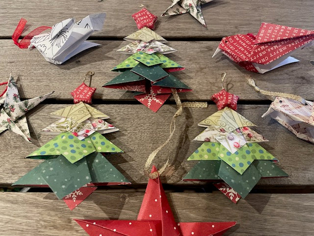 Workshop Christmas Origami Ornaments