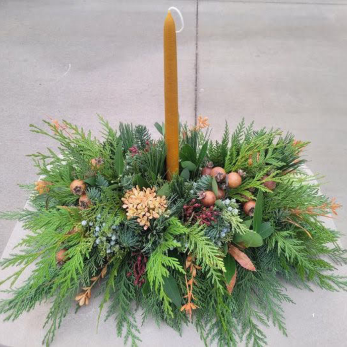 Workshop Holiday Centerpiece