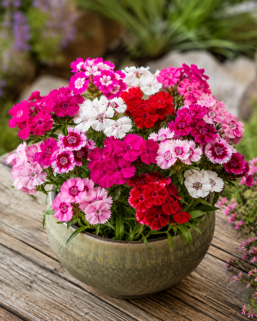 dianthus potting mix Dianthus barb Volcano Mix