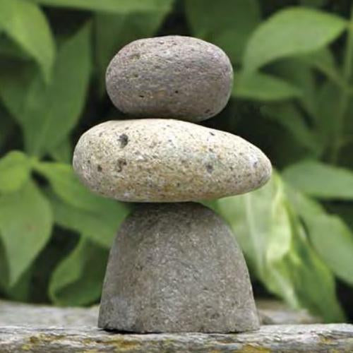 River Stone Carin, 3-stone