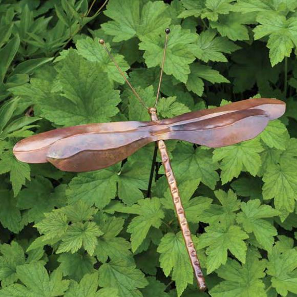 Dragonfly Garden Décor - Staked