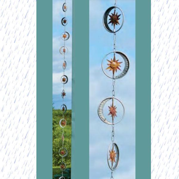 Sun and Moon Rain Chain